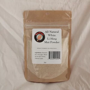 All Natural White Li Hing Mui Powder